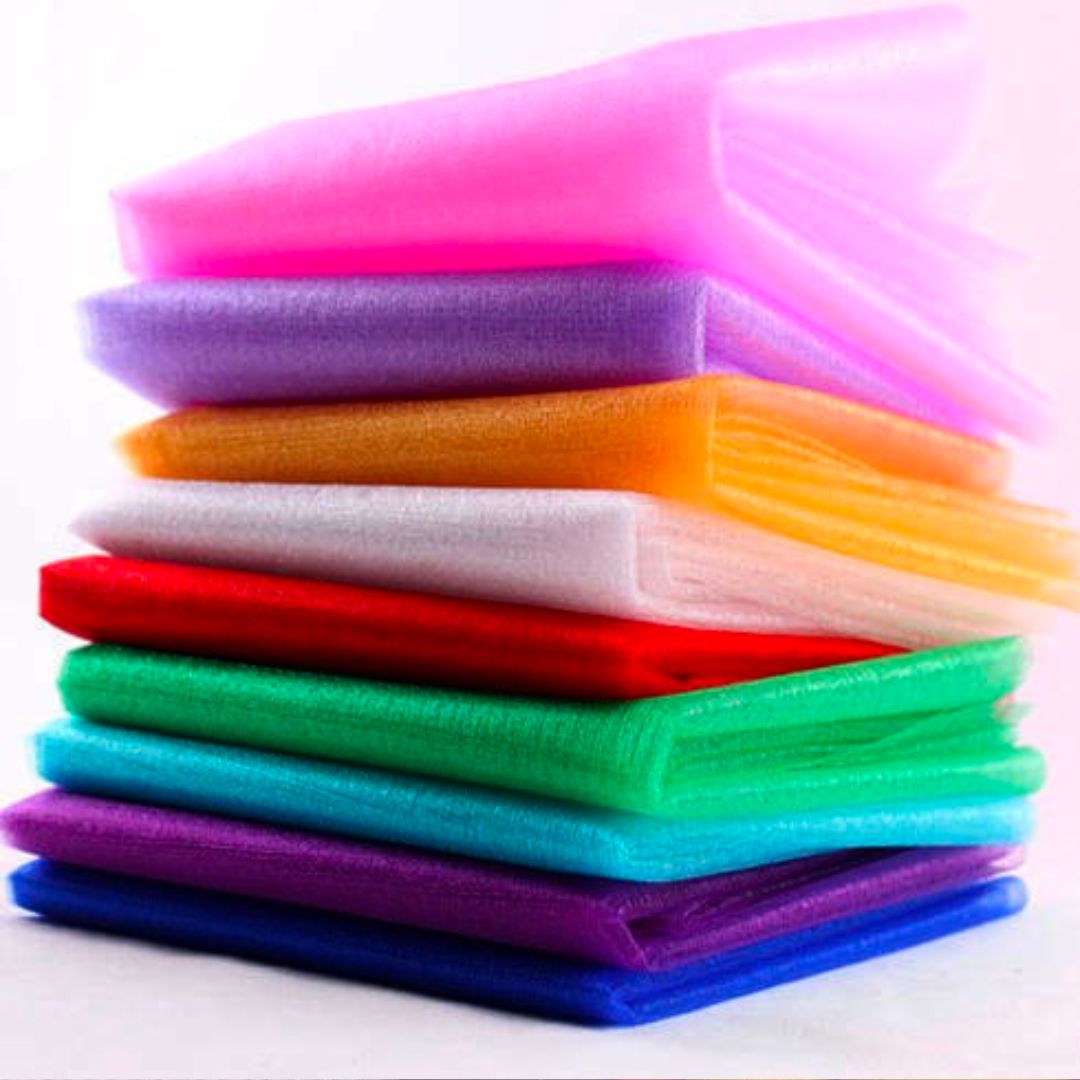 Organza Plain Fabric