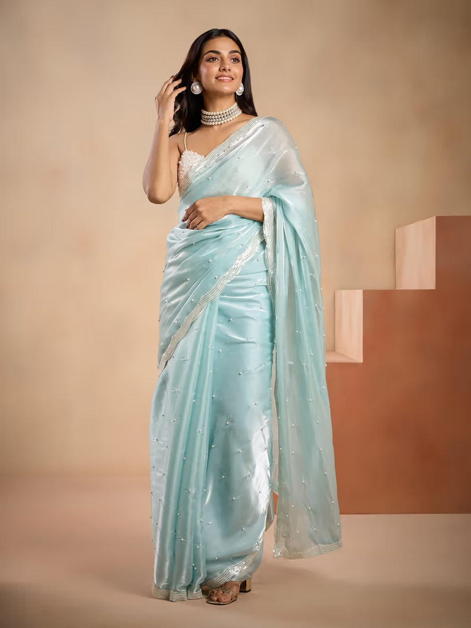 Gajra Gang Saree